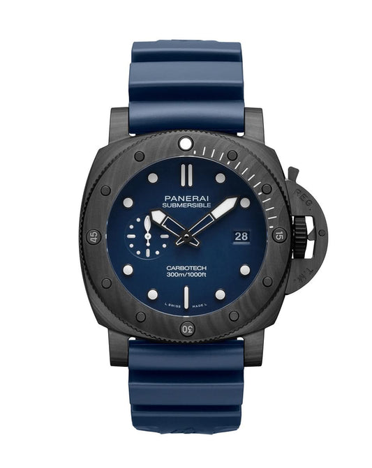 Panerai Submersible QuarantaQuattro Carbotech™ Watch- 44mm