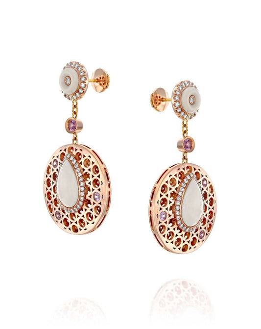 Opal Drop Earrings