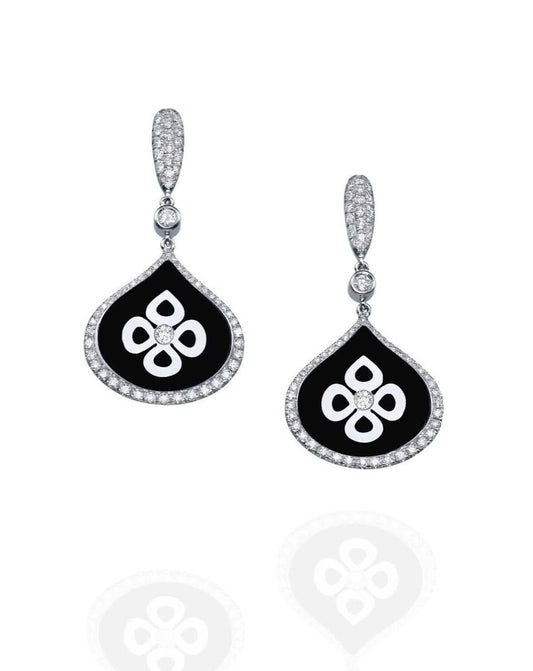 Violetto Flower Earrings 