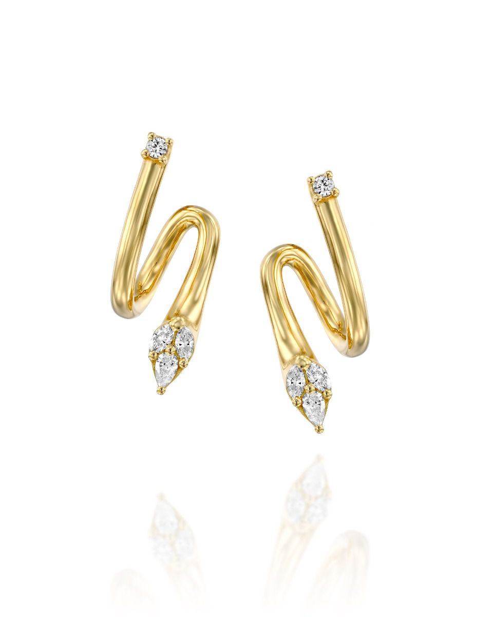 Melvene Wrapped Earrings