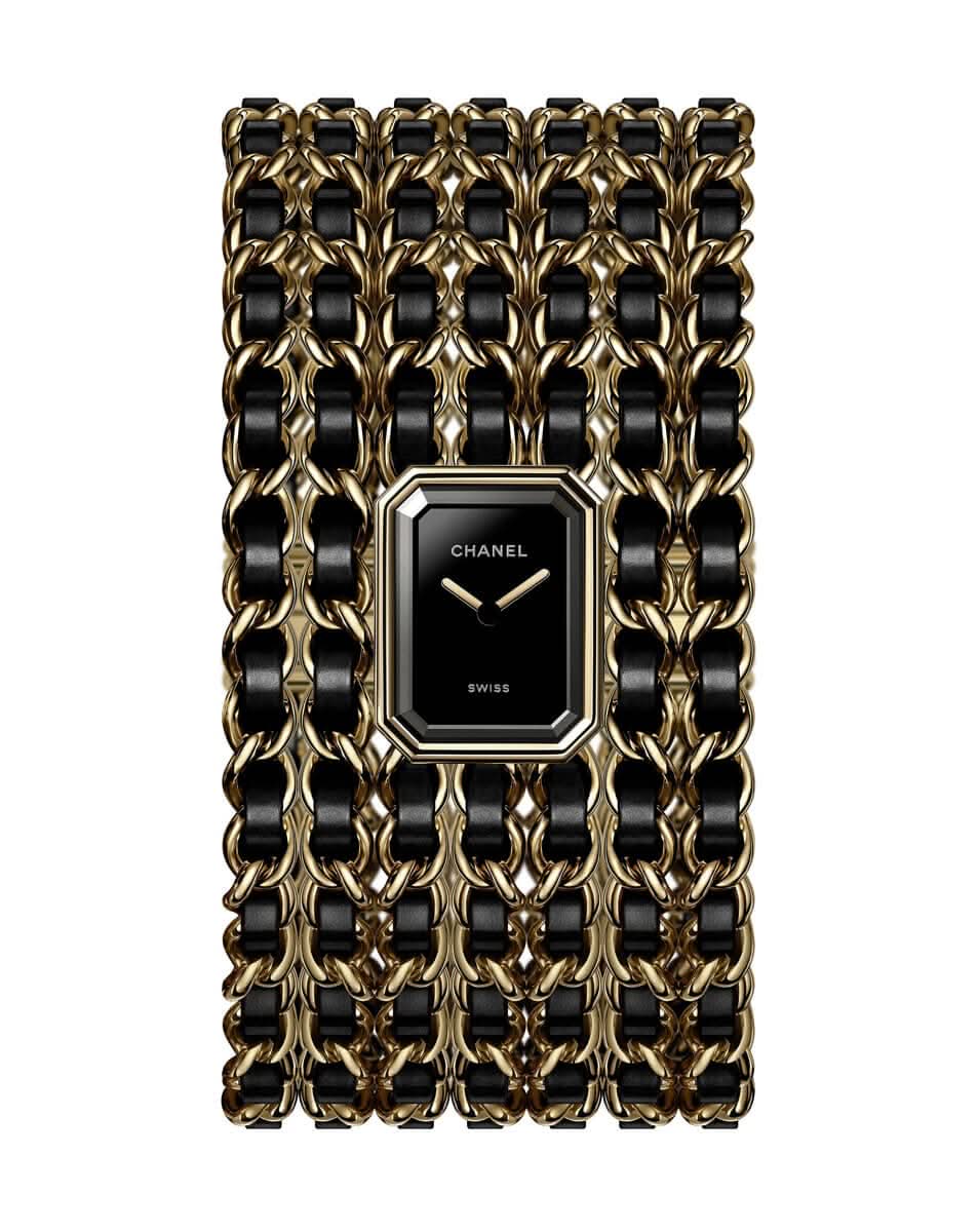 Steel case coated with 18K yellow gold (0.1 micron)