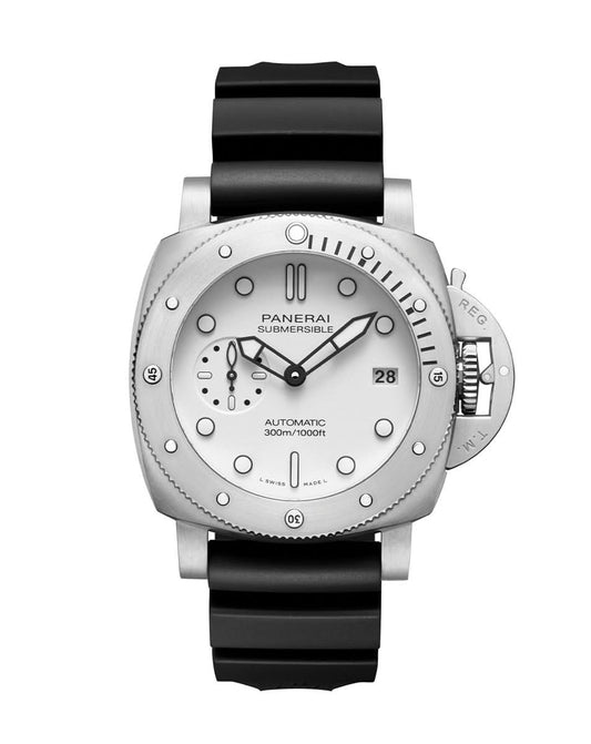 Panerai Submersible Bianco Watch- 42mm