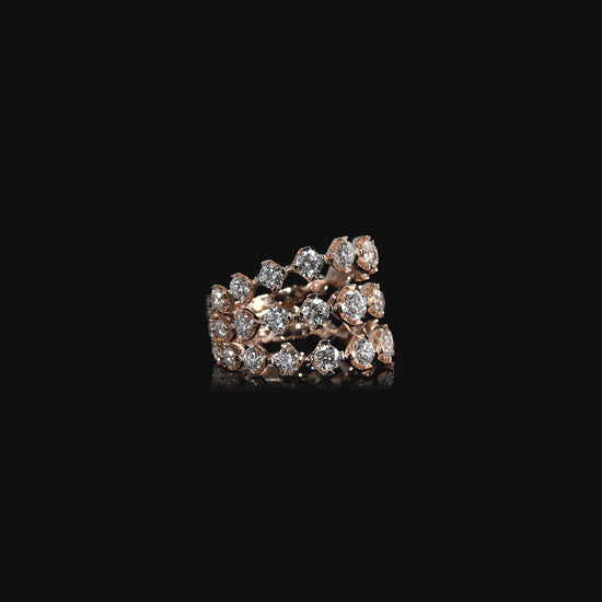 color: Rose Gold; White Gold