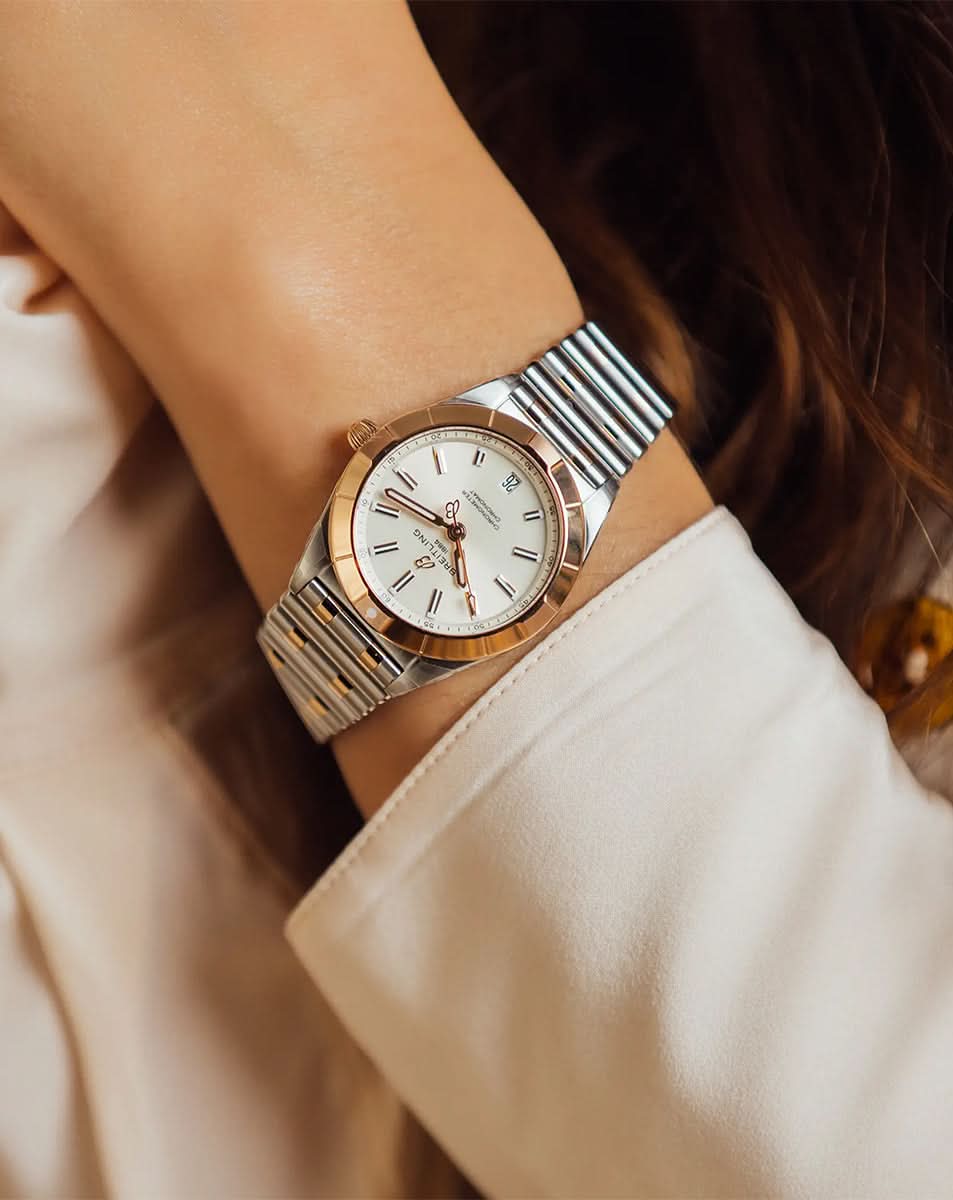 STEEL & ROSE GOLD